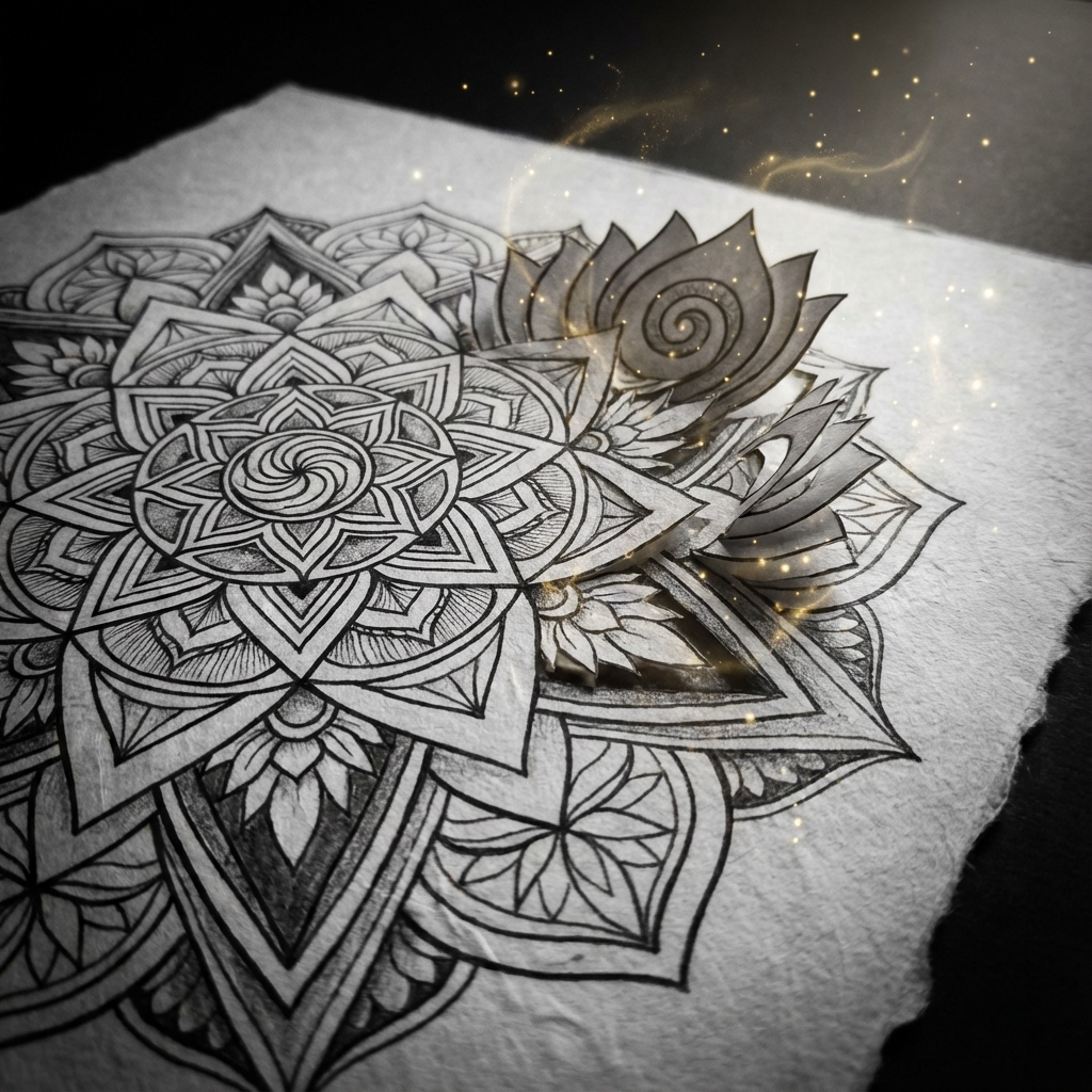 Coloring book mandala patterns