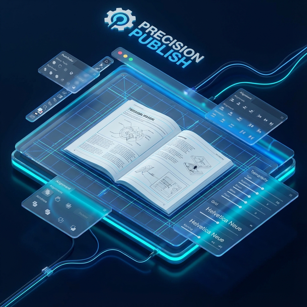 Professional book layout interface